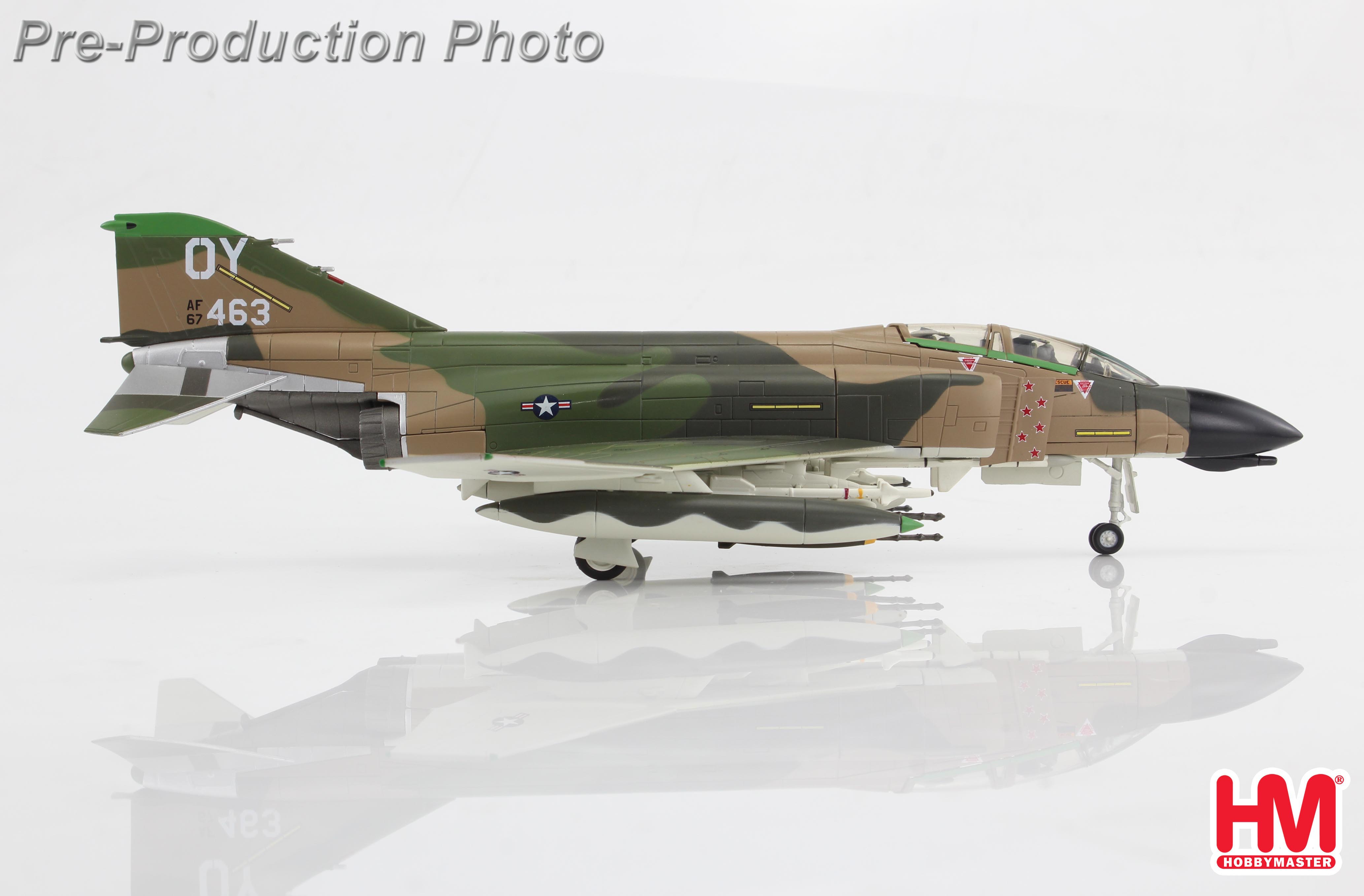 【現状品】HOBBY MASTER HA1901 F-4D PHANTOM Hobby Master HA1901 - F-4 Phantom II Diecast Model, #67-0463